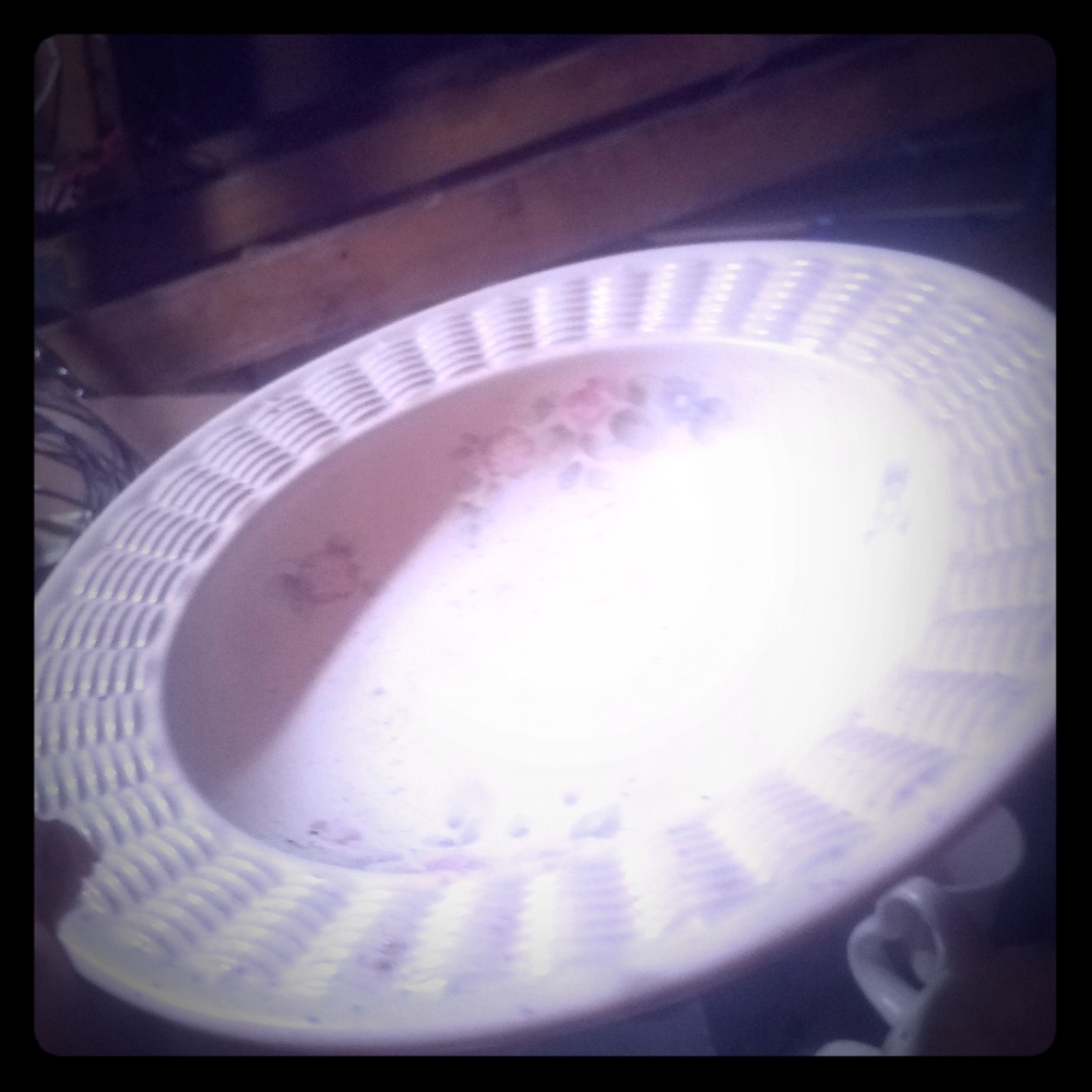 Tea rose pfaltzgraff bowl